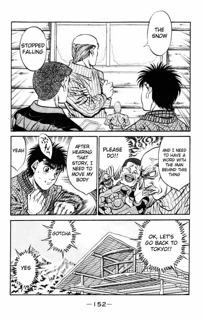 Hajime no Ippo: Fighting Spirit, Chapter 414 image 18